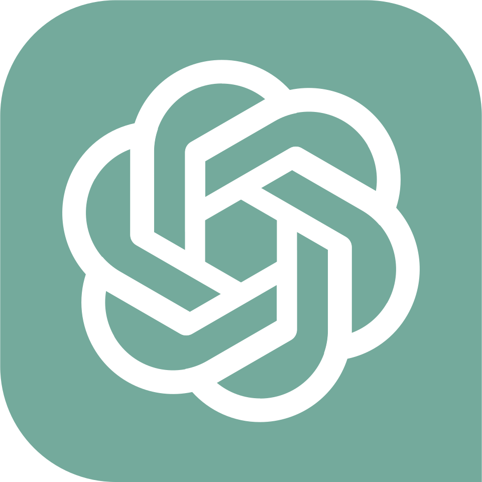 ChatGPT logo — 48% accuracy in financial analysis benchmark